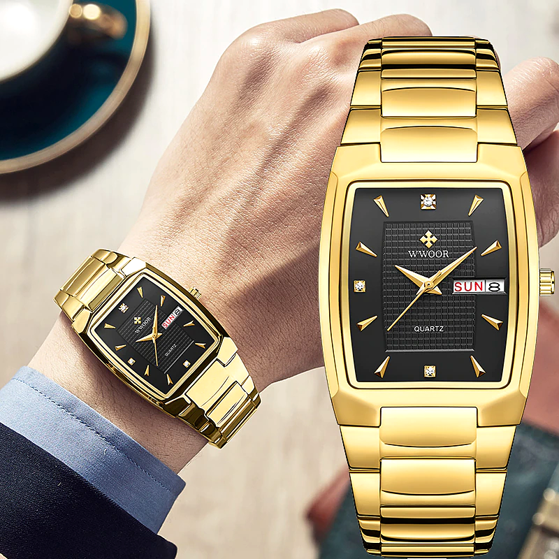 Relógio Luxury Diamond Premium