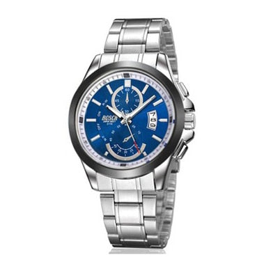 Relógio Miami masculino executivo analógico pulseira de aço