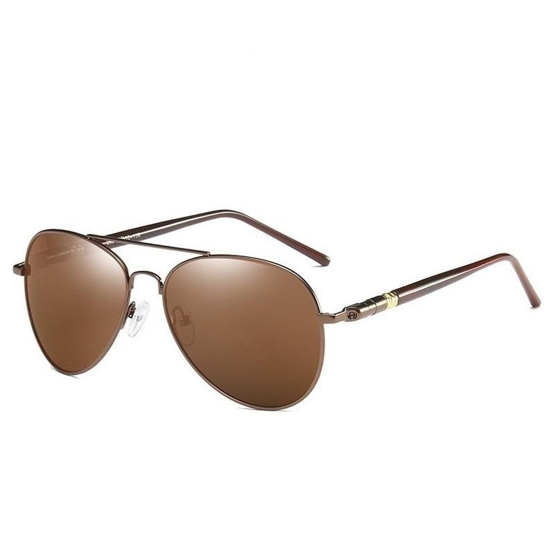 Óculos de Sol Masculino Aviador Lentes Polarizadas