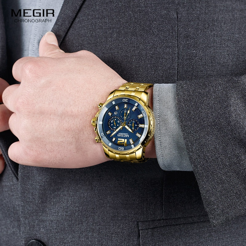 Relógio masculino Megir Executive