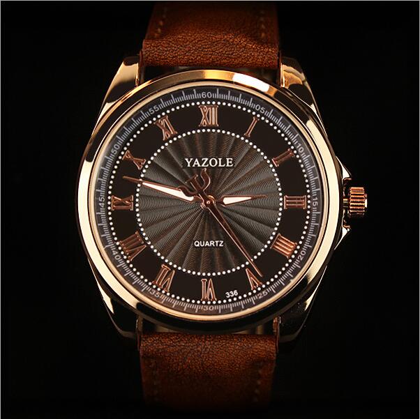 Relógio Montreal masculino clássico analógico com pulseira de couro