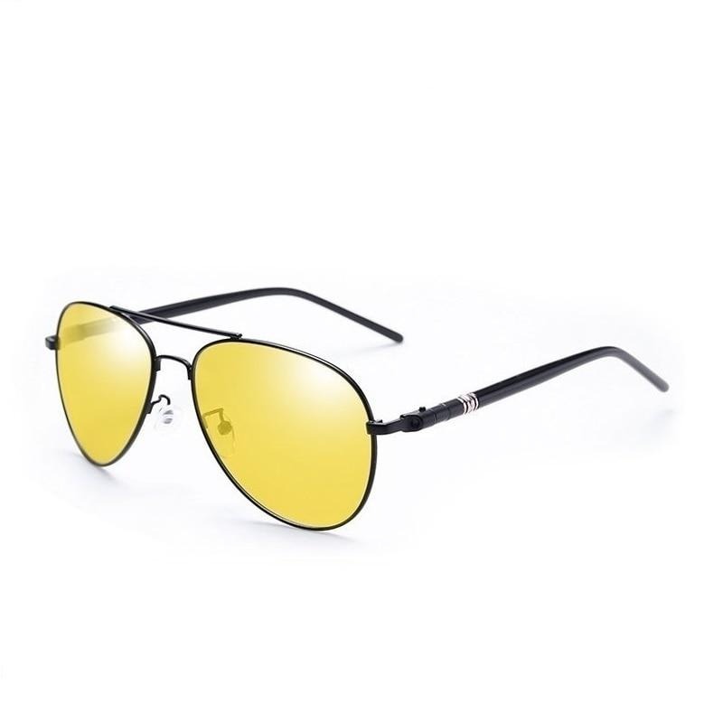 Óculos de Sol Masculino Aviador Lente Fotocromática