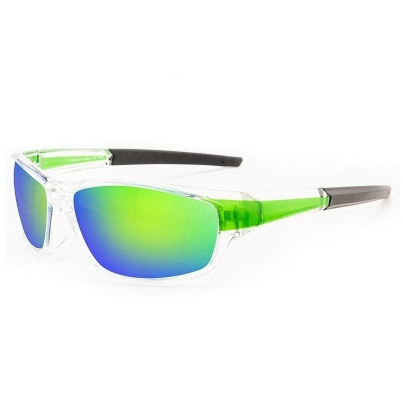 Óculos de sol Esportivo Translúcido Lentes Polarizadas