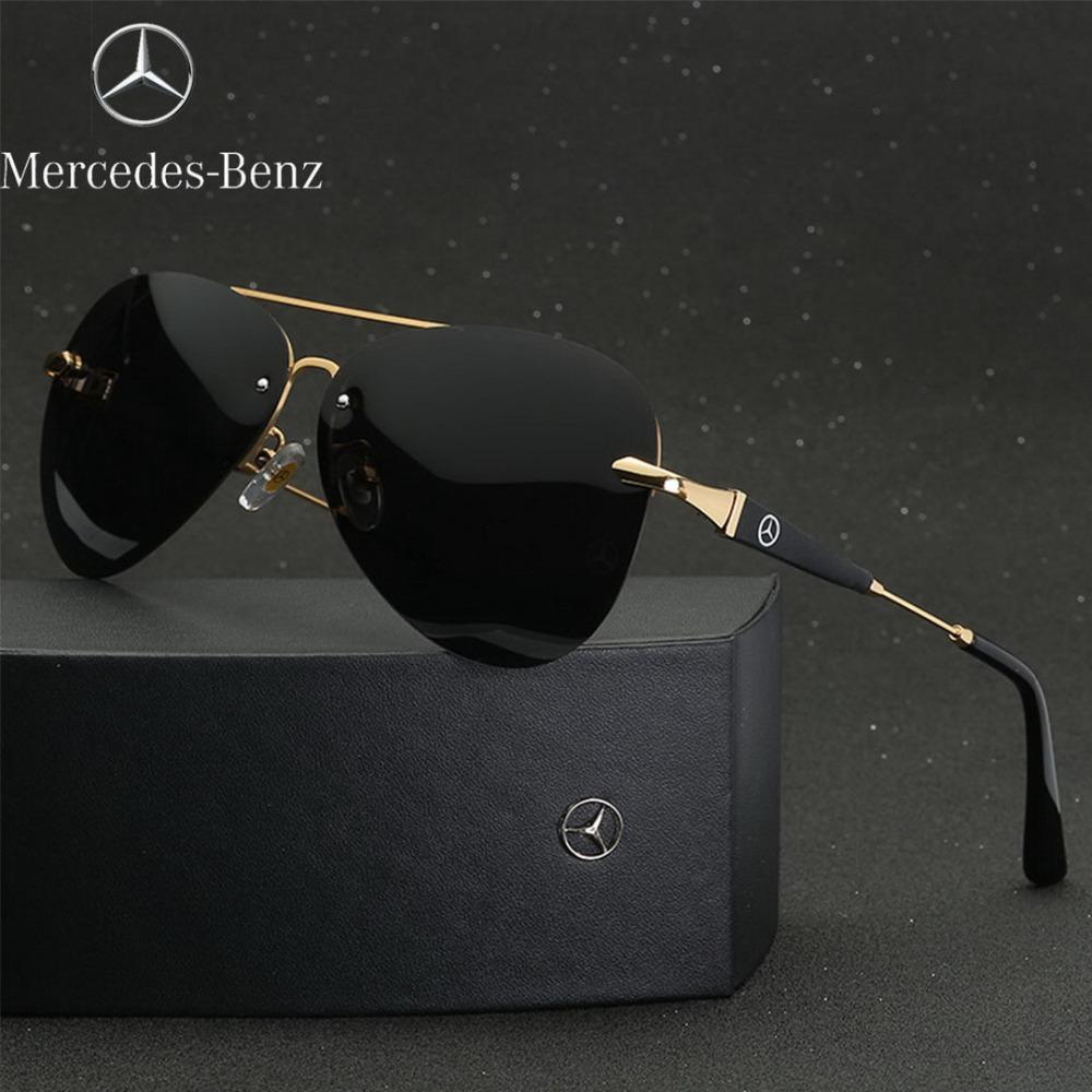 Óculos de sol masculino Mercedes-Benz GT